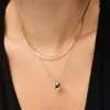 Naszyjnik Ana Luisa Gold Mini Pebble