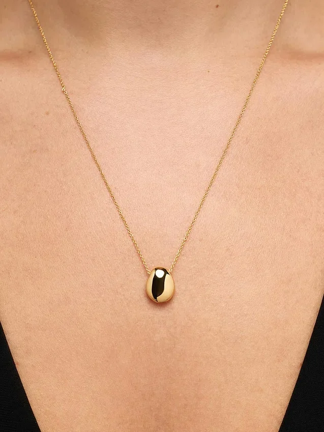 Naszyjnik Ana Luisa Gold Mini Pebble