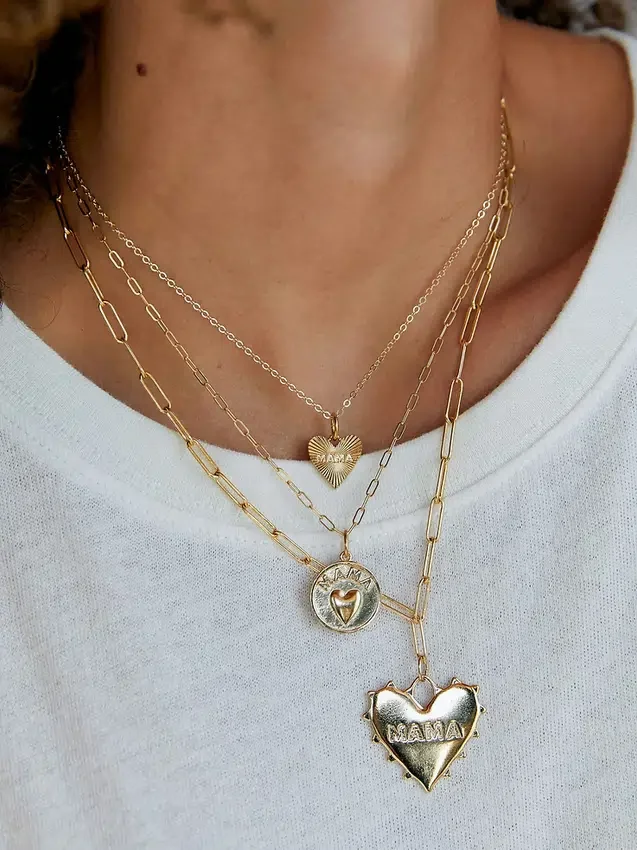 Naszyjnik Hart Dainty Heart Mama
