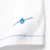 Niebieski T-shirt o luźnym kroju