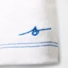 Niebieski T-shirt z raglanowymi rękawami dla niemowląt i Maluchów
