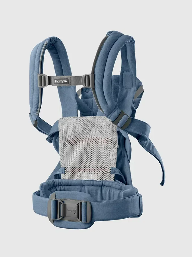 Nosidełko Babybjorn Harmony z tkaniny melanżowej