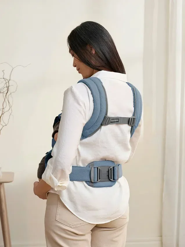 Nosidełko Babybjorn Harmony z tkaniny melanżowej