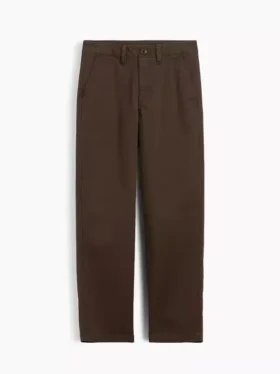 Nowoczesne, luźne spodnie khaki dla dzieci