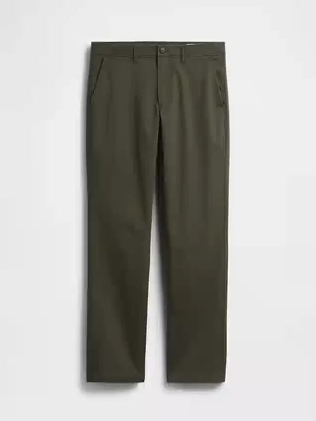 Nowoczesne spodnie khaki o prostym kroju