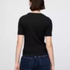 Nowoczesny T-shirt z okrągłym dekoltem