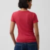 Nowoczesny T-shirt z okrągłym dekoltem