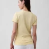Nowoczesny T-shirt z okrągłym dekoltem
