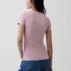 Nowoczesny T-shirt z okrągłym dekoltem