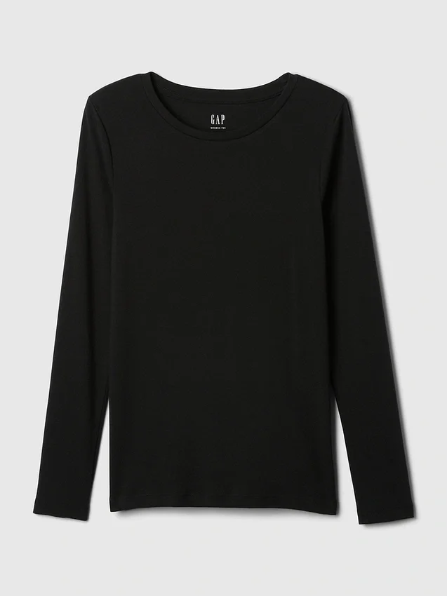 Nowoczesny T-shirt z okrągłym dekoltem