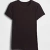 Nowoczesny T-shirt z okrągłym dekoltem