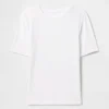 Nowoczesny T-shirt z okrągłym dekoltem