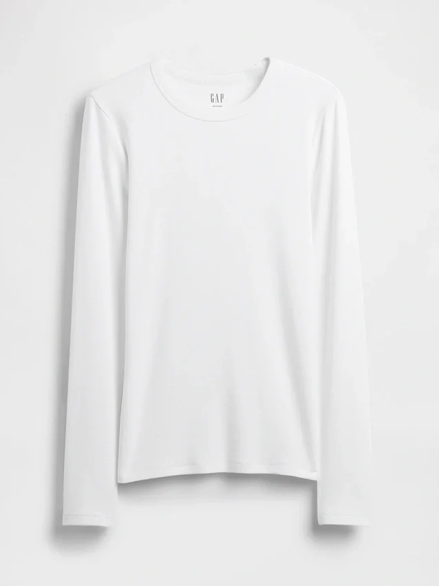 Nowoczesny T-shirt z okrągłym dekoltem