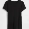 Nowoczesny T-shirt z okrągłym dekoltem