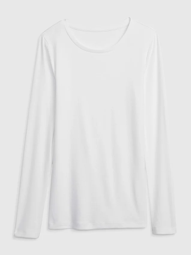 Nowoczesny T-shirt z okrągłym dekoltem