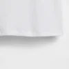 Nowoczesny T-shirt z prążkowanej dzianiny