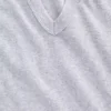 Nowoczesny top bez rękawów z dekoltem w serek