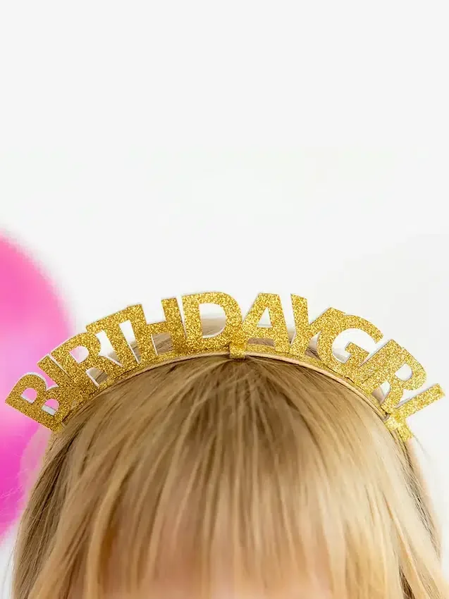 Opaska „Birthday Girl” dla dziewczynek marki Sweet Wink