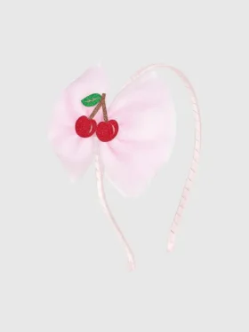 Opaska z tiulową kokardką Sweet Wink