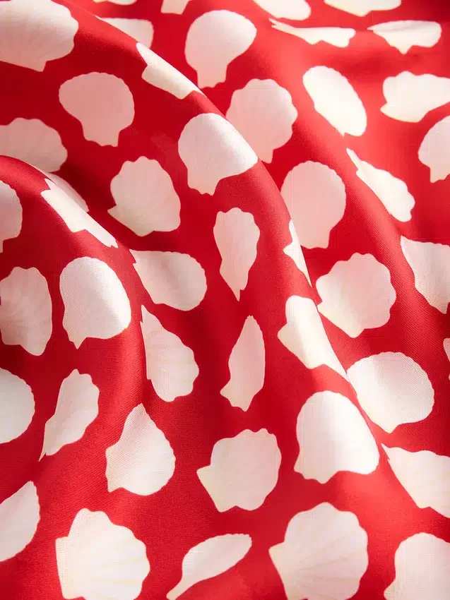 Oversizowa bandana ze 100% jedwabiu