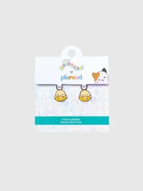 Pierced Co Squishmallows – zawieszki Junie do kolczyków typu huggie