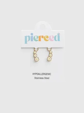 Pierced Co – zawieszka w kształcie stokrotki do kolczyków typu huggie