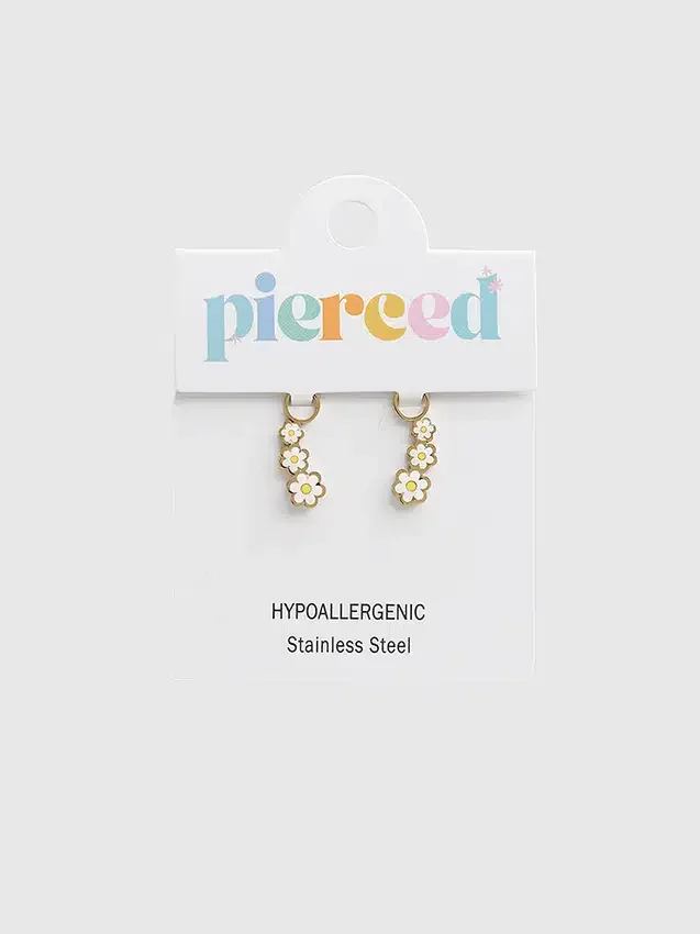 Pierced Co – zawieszka w kształcie stokrotki do kolczyków typu huggie