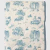 Pikowana mata do zabawy „Gilded Bird Spring Toile”