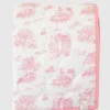 Pikowana mata do zabawy „Gilded Bird Spring Toile”