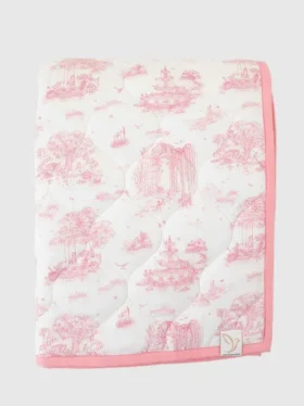 Pikowana mata do zabawy „Gilded Bird Spring Toile”