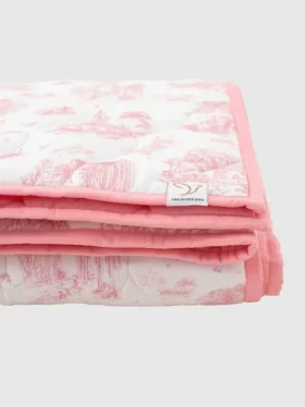 Pikowana mata do zabawy „Gilded Bird Spring Toile”