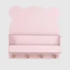 Półka ścienna babyGap Brannan Bear z 4 haczykami