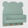 Półka ścienna babyGap Brannan Bear z 4 haczykami