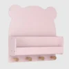 Półka ścienna babyGap Brannan Bear z 4 haczykami