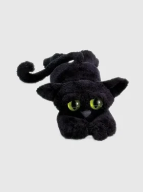 Pluszowa zabawka Lanky Cats – czarny kot Ziggy