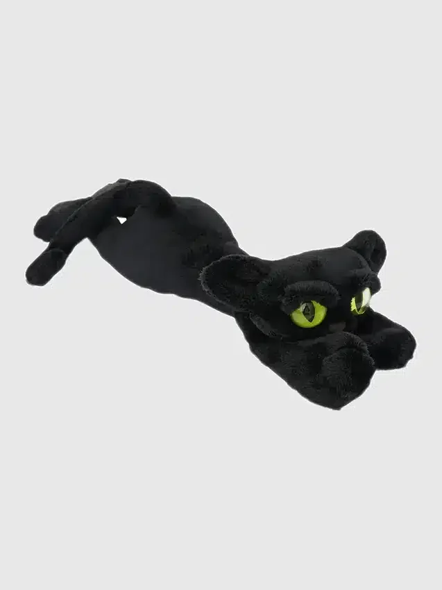 Pluszowa zabawka Lanky Cats – czarny kot Ziggy
