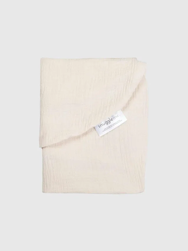 Pokrowiec z muślinu do leżaczka Snuggle Me Lounger Curve