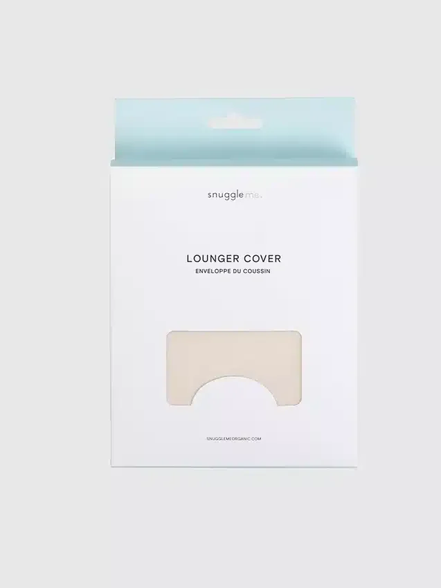 Pokrowiec z muślinu do leżaczka Snuggle Me Lounger Curve