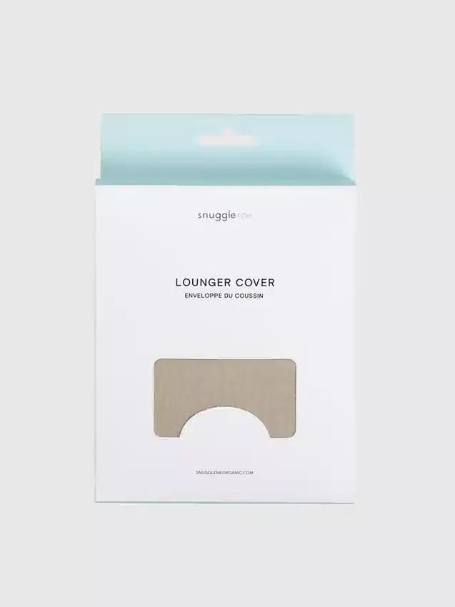 Pokrowiec z muślinu do leżaczka Snuggle Me Lounger Curve