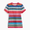 Przezroczysty T-shirt Gapstudio z wzorem „Happy Stripe”