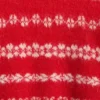 Puszysty sweter oversize z okrągłym dekoltem