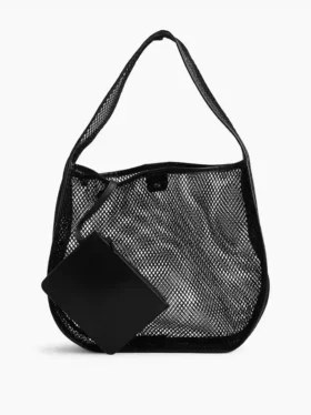 Siatkowa torba typu hobo