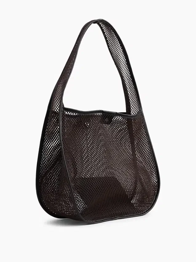 Siatkowa torba typu hobo