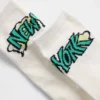 Skarpety dziecięce z nadrukiem logo (pakiet 3 par)