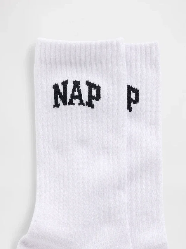 Skarpety z logo „Nap”