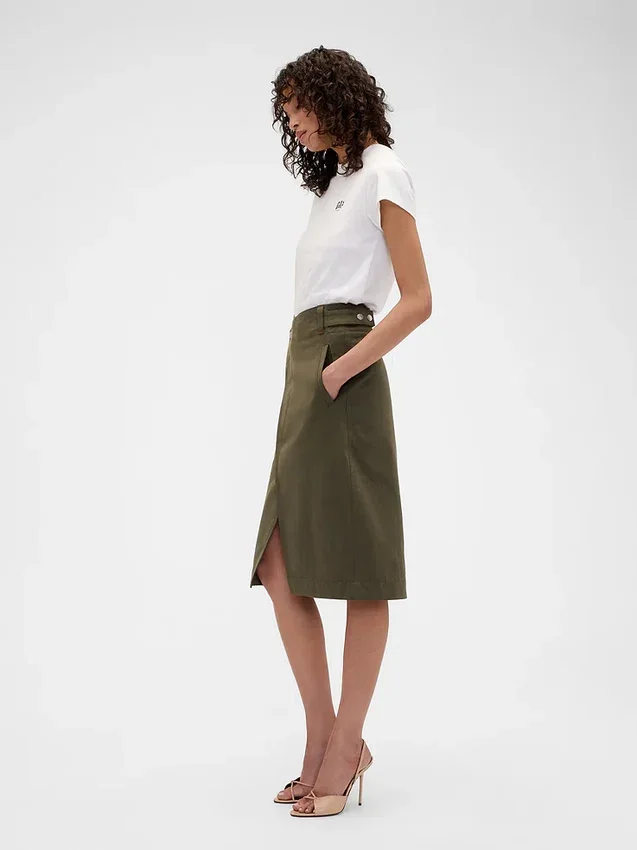 Spódnica cargo GAP × Victoria Beckham