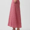 Spódnica maxi w kratkę