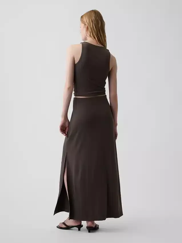 Spódnica maxi z dżerseju