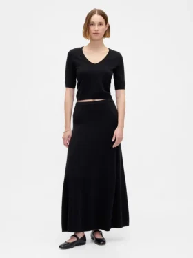 Spódnica typu maxi z dzianiny CashSoft