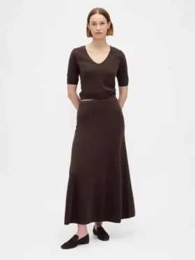 Spódnica typu maxi z dzianiny CashSoft